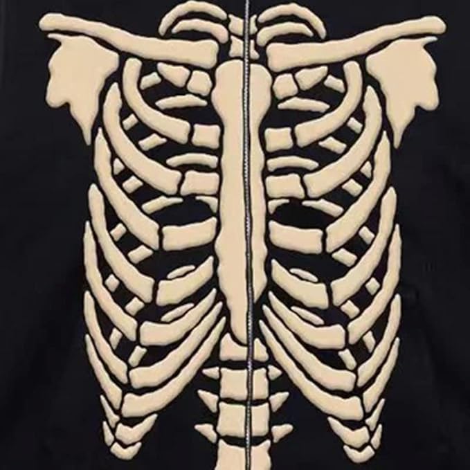 Skull Loose Hoodie