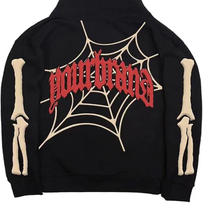 Skull Loose Hoodie