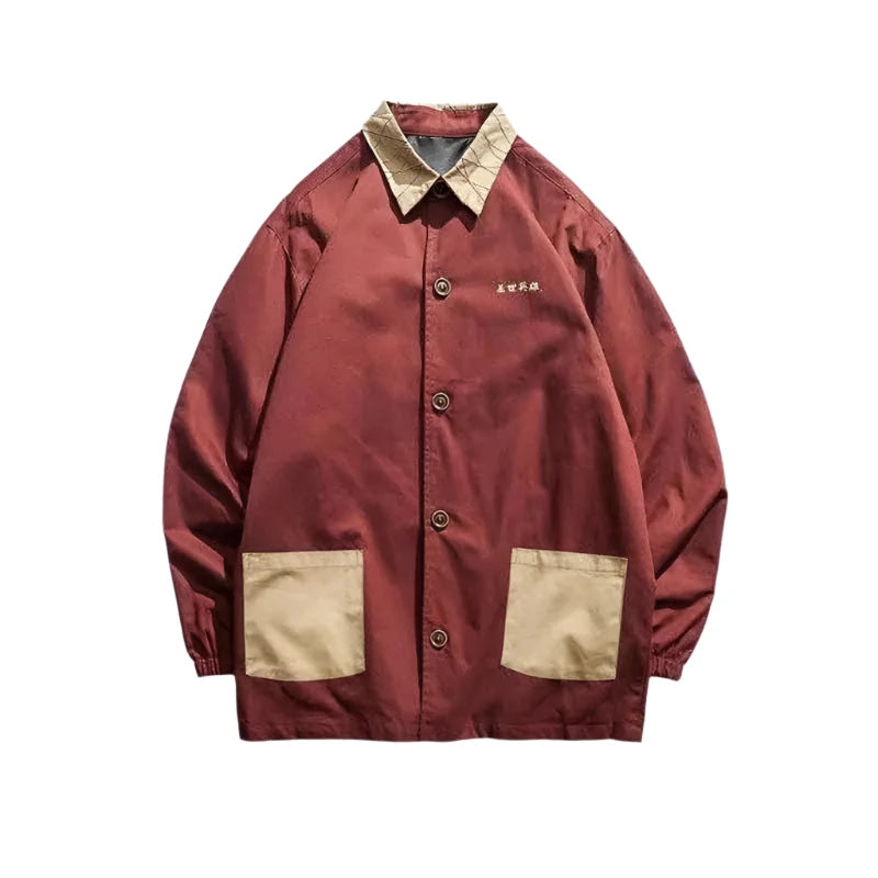 Ancient Samurai Shirt Red Jacket