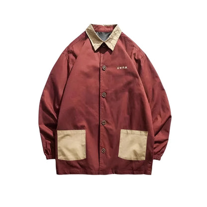 Ancient Samurai Shirt Red Jacket