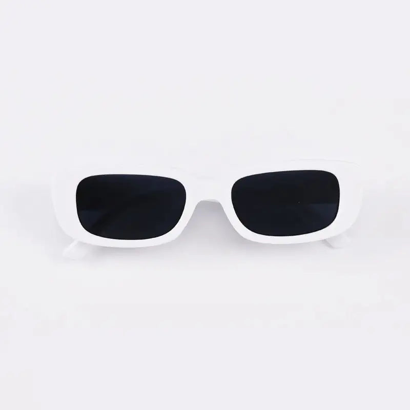 Angelo Minimalist White Sunglasses