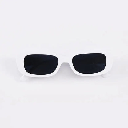 Angelo Minimalist White Sunglasses