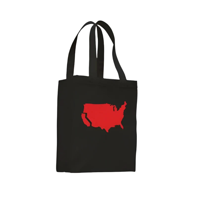 California Canvas Tote Bag