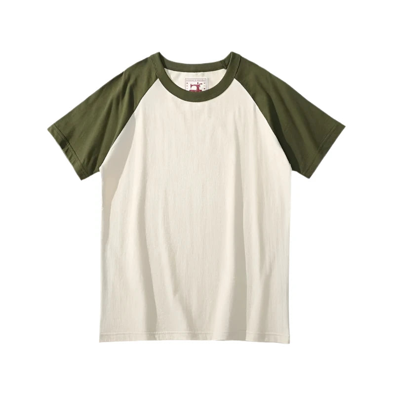 Classic Retro Style Olive T-Shirt