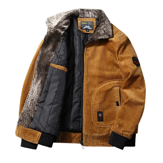 Cotton Corduroy golden Jacket