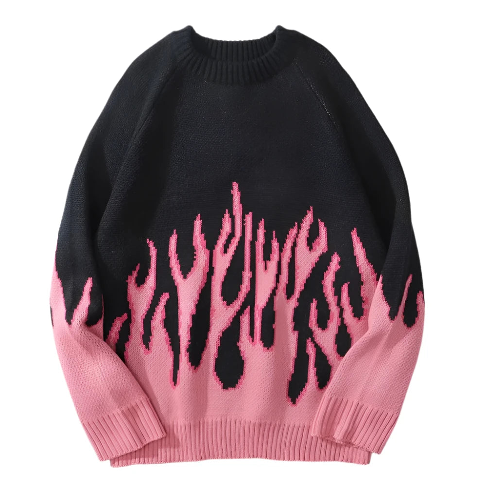 Fire Knitted Sweater