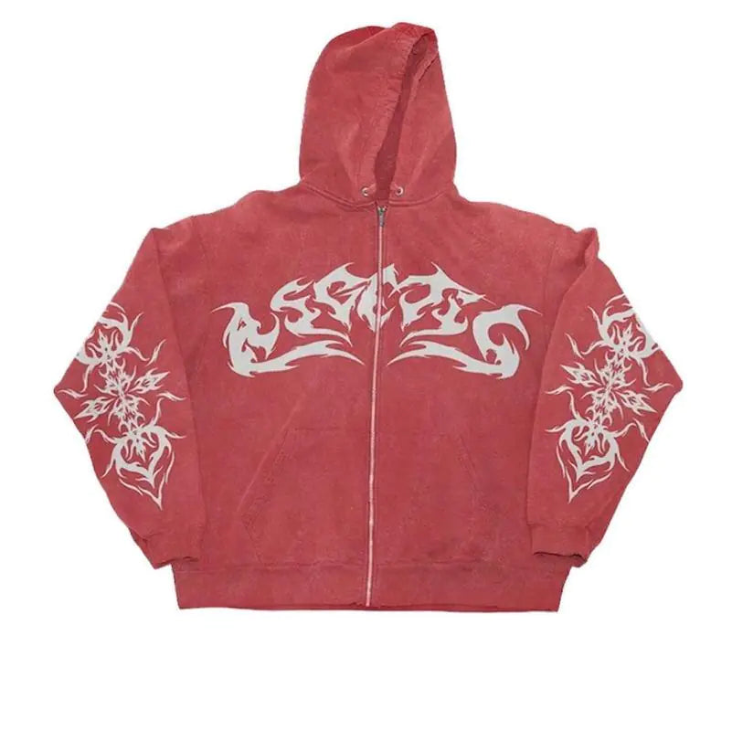 Flame Red Hoodie