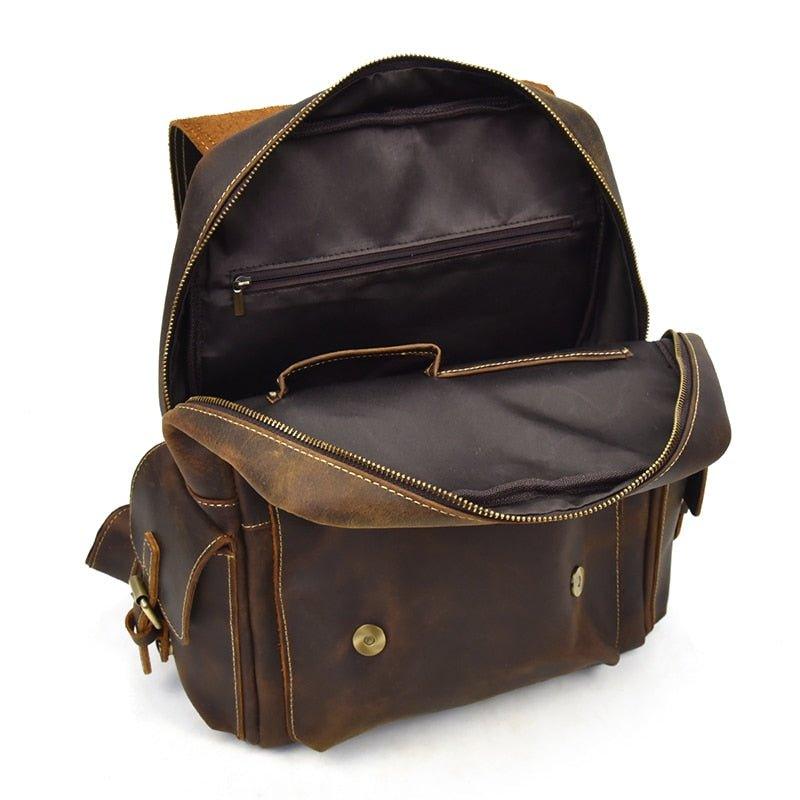 Frenzy Horse Leather Brown 8 
Backpack