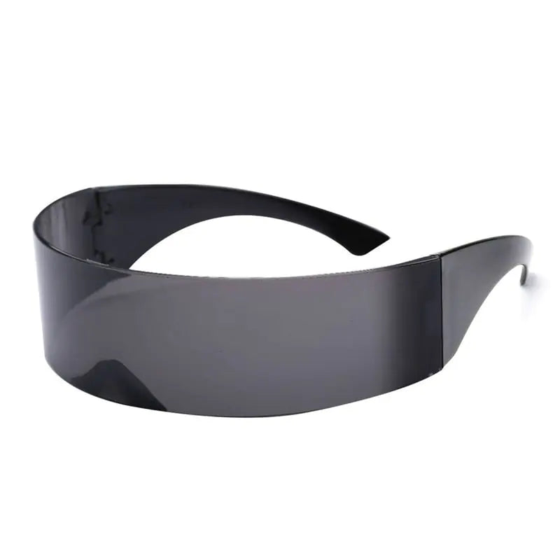 Futuristic Black Sunglasses