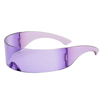 Futuristic Purple Sunglasses