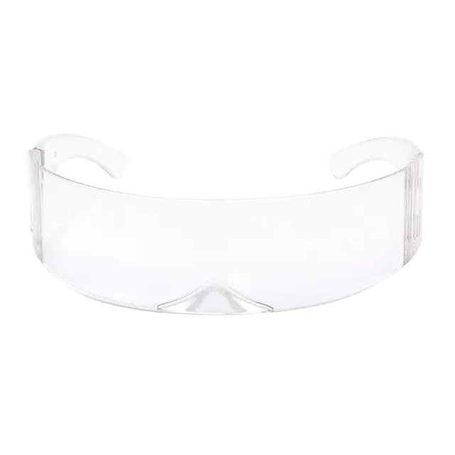 Futuristic White Sunglasses