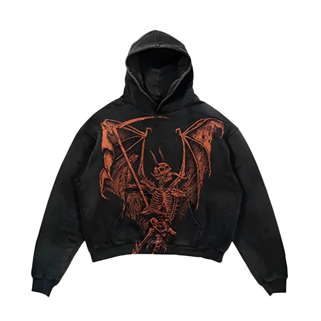 Gothic Skull Hoodie