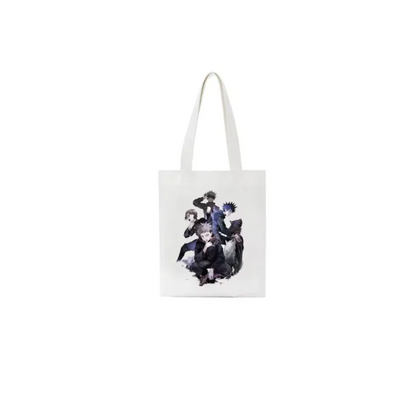 Jujutsu Kaisen Canvas Tote White 3