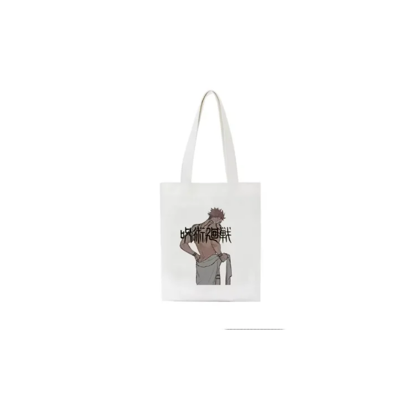 Jujutsu Kaisen Canvas Tote White 5