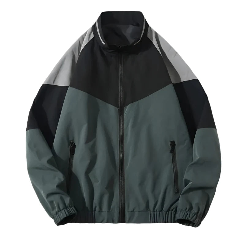  Loose Fitted Green Jacket