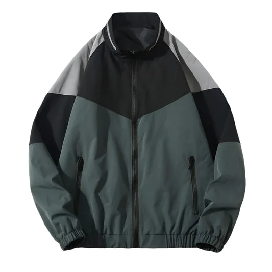  Loose Fitted Green Jacket