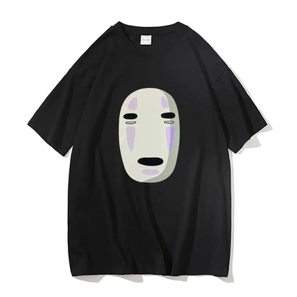 No Face Man Black T-Shirt