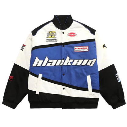 Racing Motorsports Blue Jacket