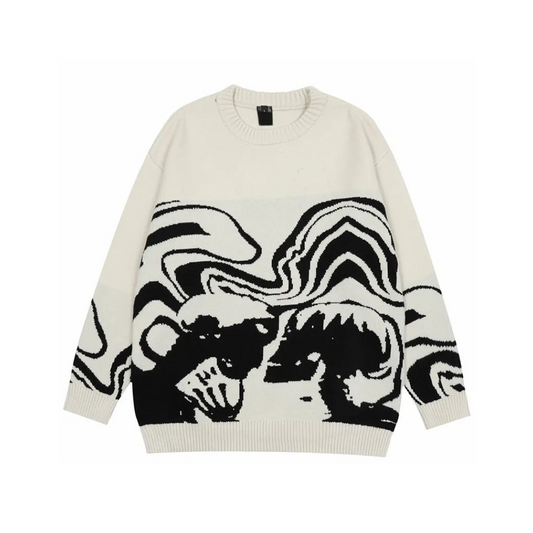 Abstract Sweater