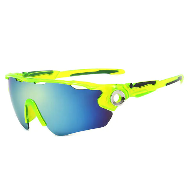 Sports Green Sunglasses