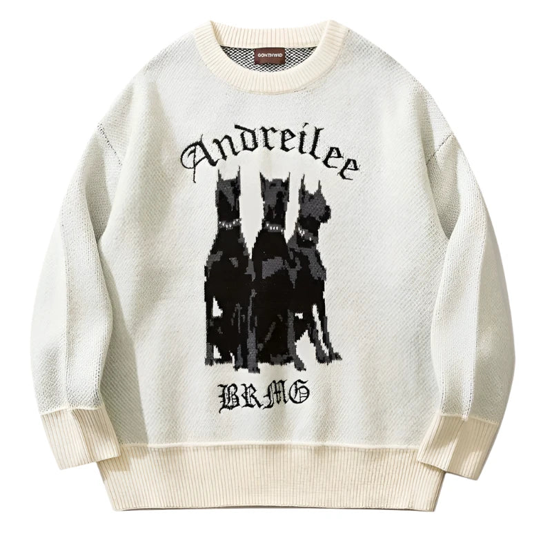 Vintage Doberman Sweater