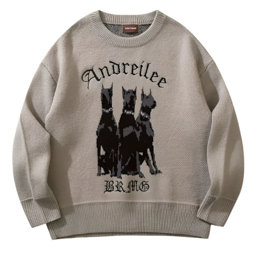 Vintage Doberman Sweater