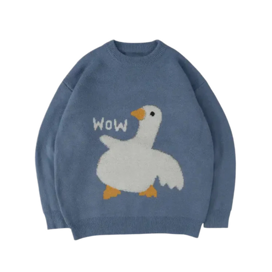 Wow Goose Sweater