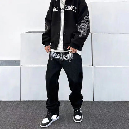 Streetwear Skull Pants