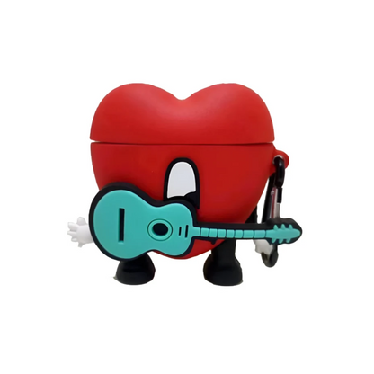 Red Heart Airpods Case